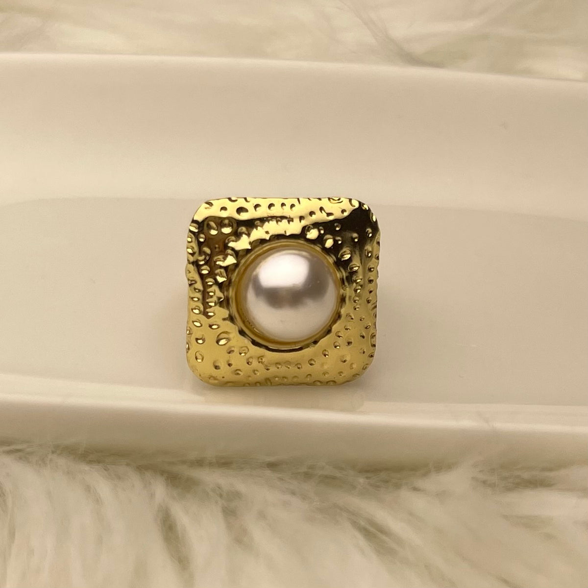 Swan Stainless steel Ring