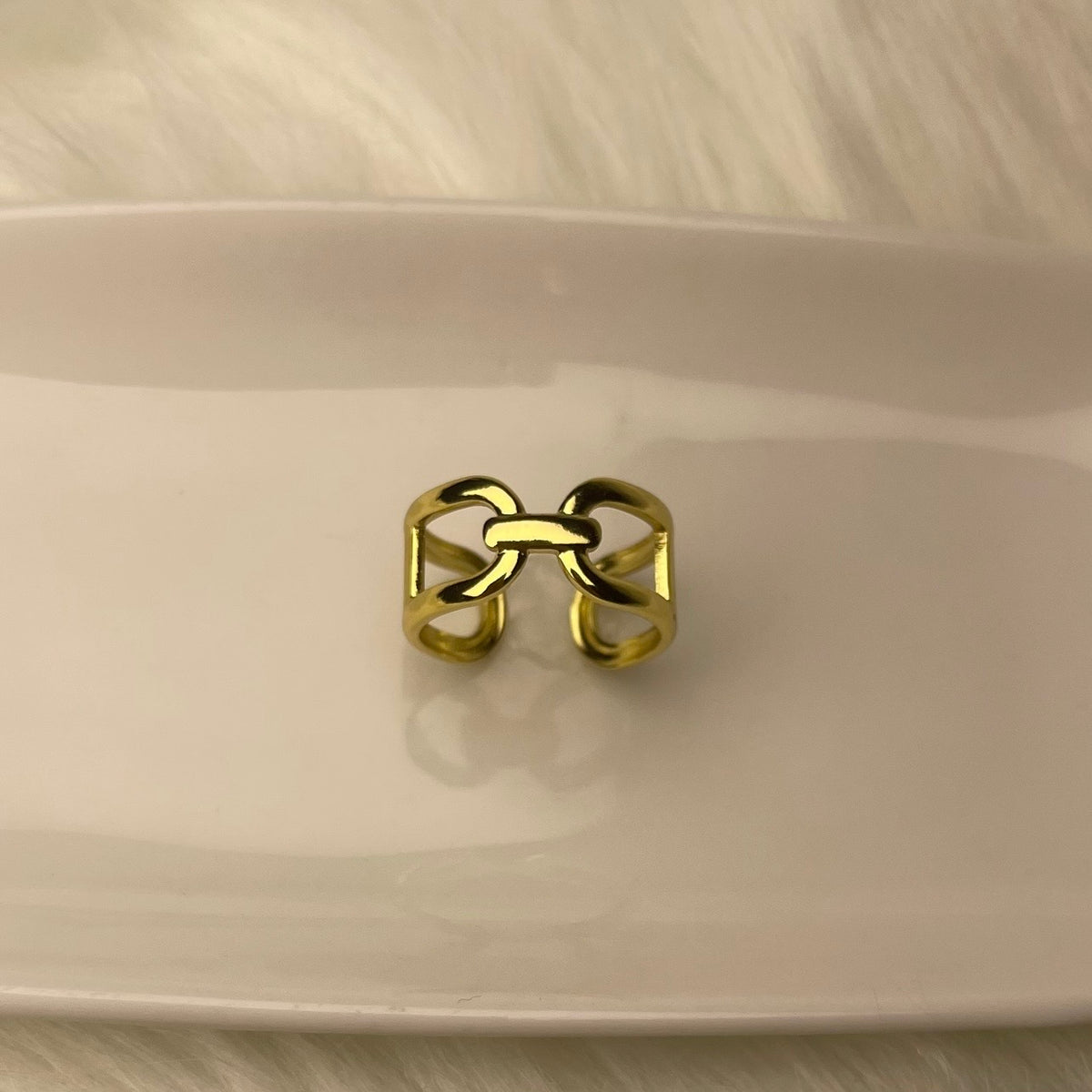 Chain Stainless Steel Ring