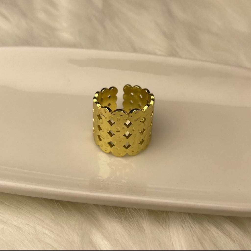 Bulky Stainless Steel Ring