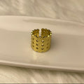 Bulky Stainless Steel Ring