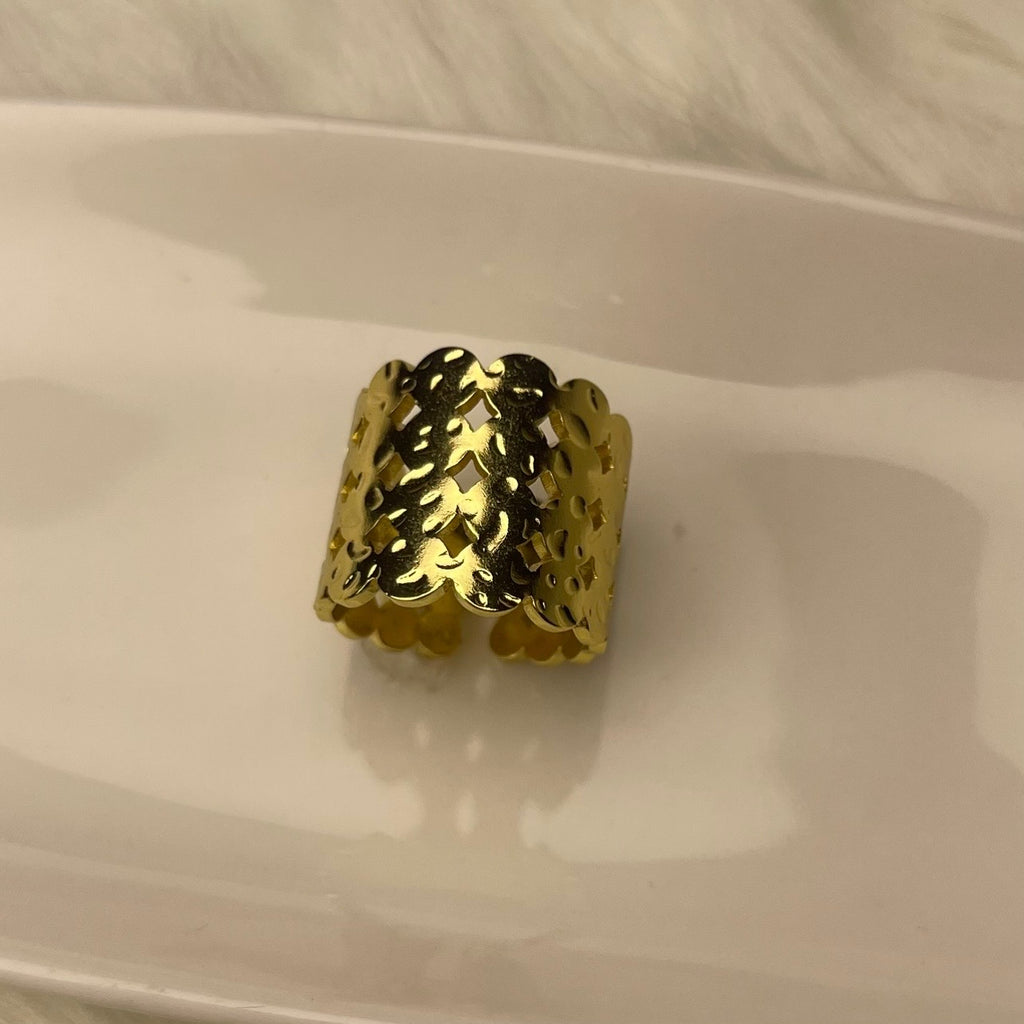Bulky Stainless Steel Ring