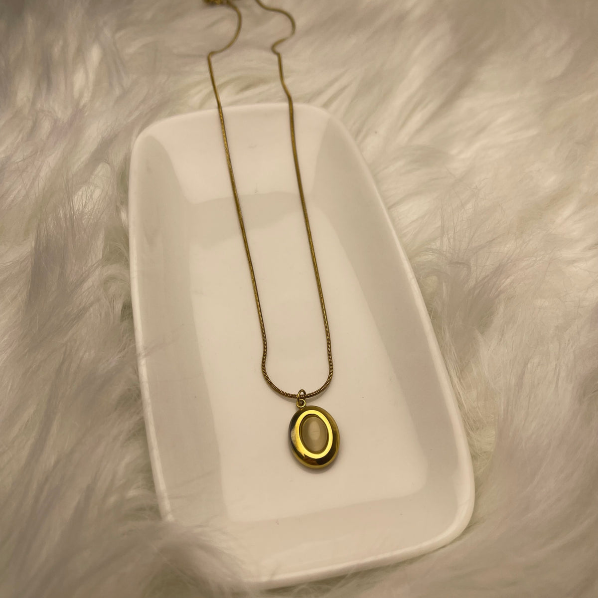 Moonlight Stainless steel Pendent