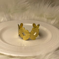 Moths Stainless steel Cuff