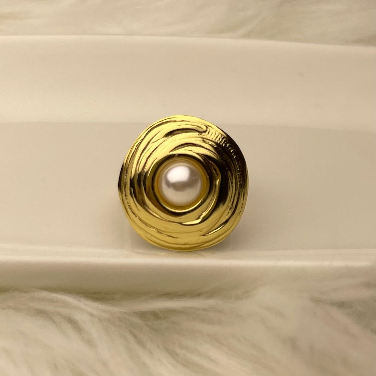 Hearth Stainless steel Ring