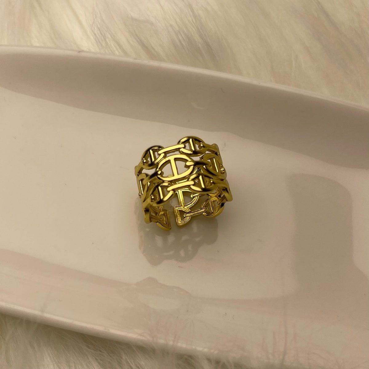 Lace Stainless steel Ring