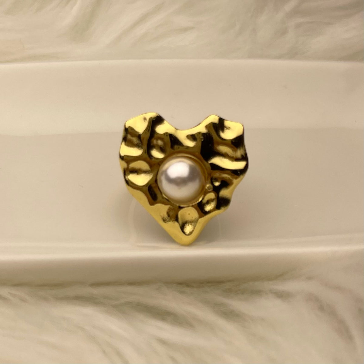 Heart Stainless steel Ring