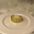 Petal Stainless steel Cuff