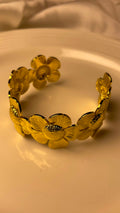 Flower Cuff Bracelet