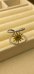 Two toned ring
