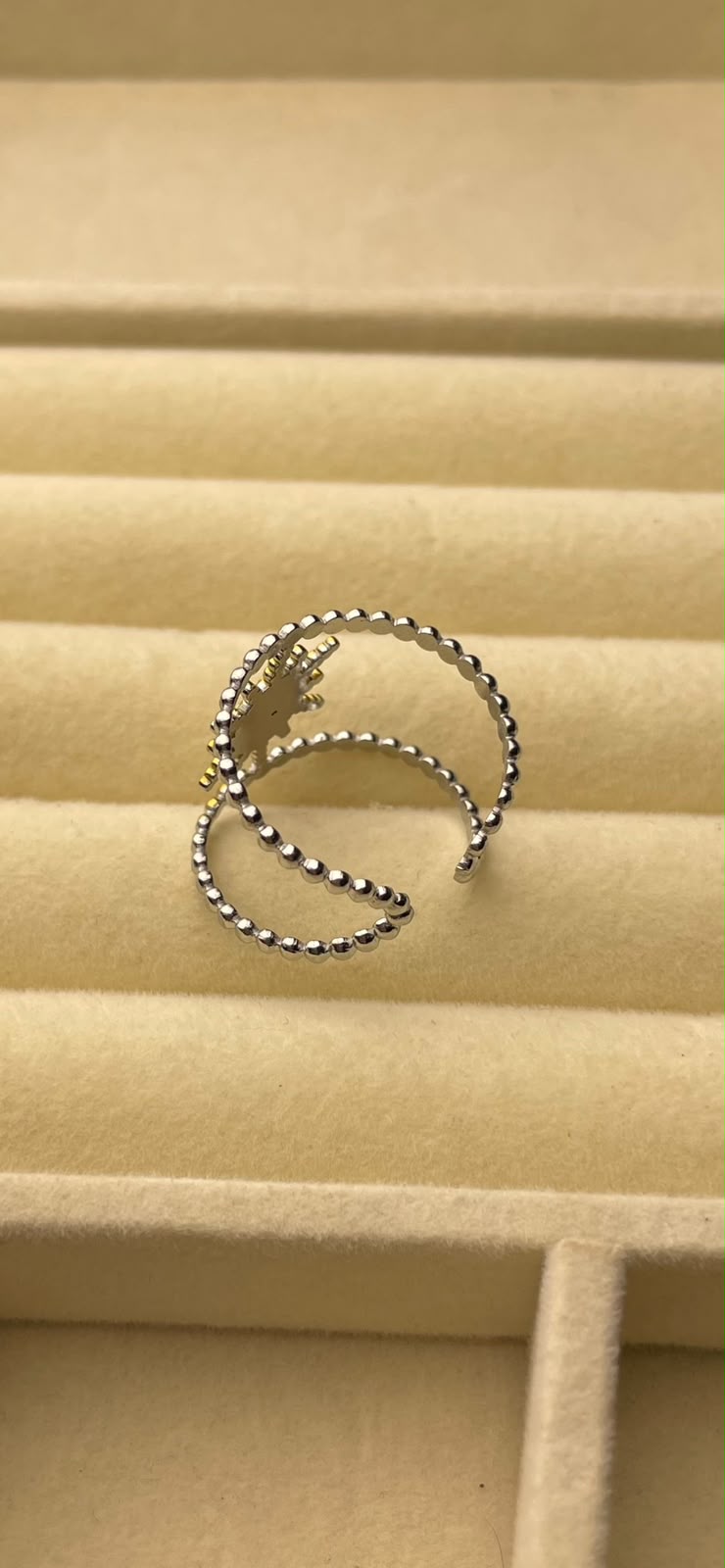 Two toned ring