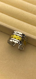 Two toned ring