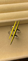 Two toned ring