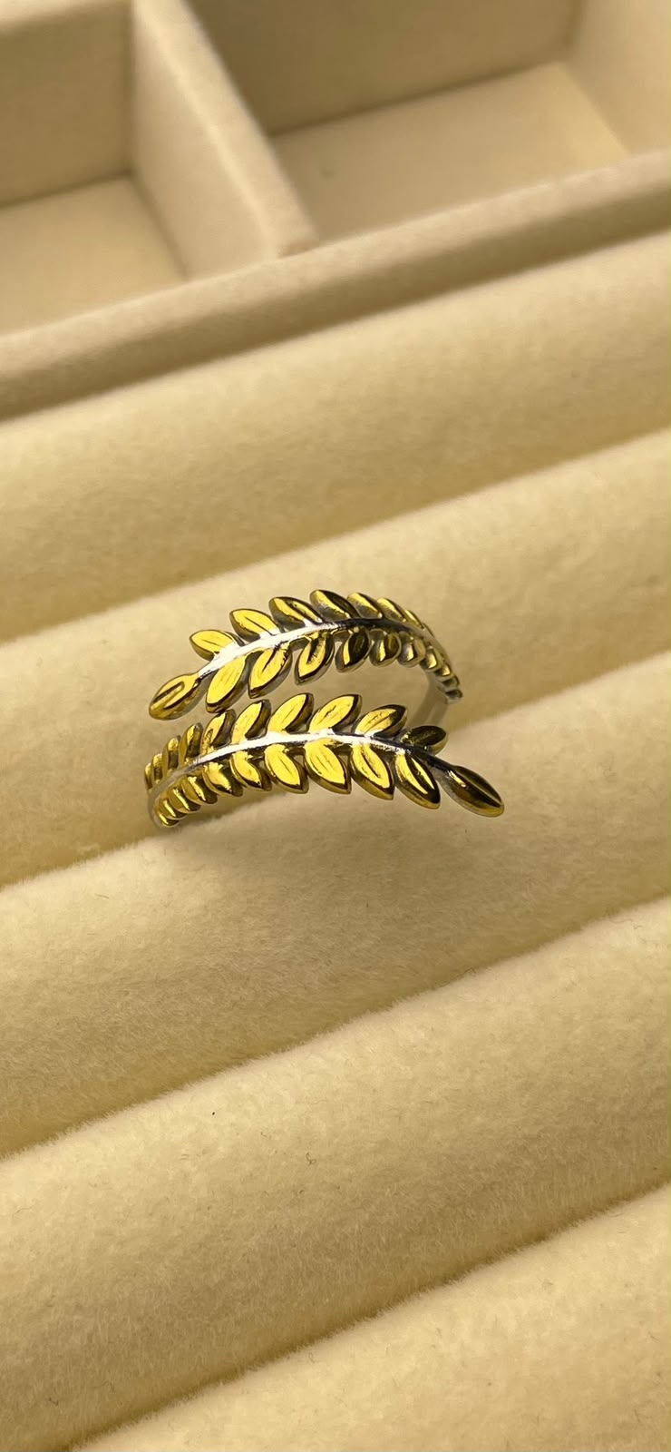 Two toned ring