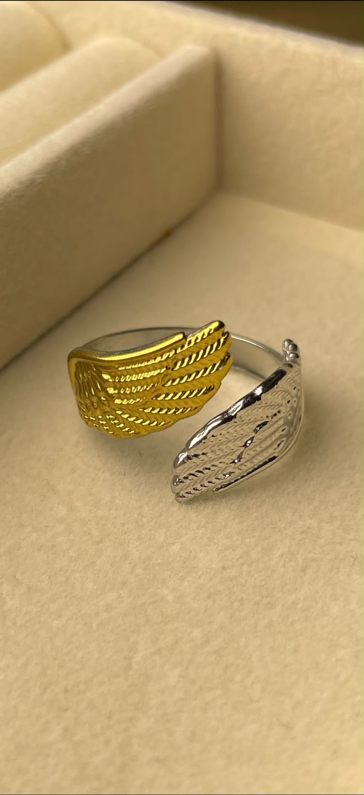 Two toned ring