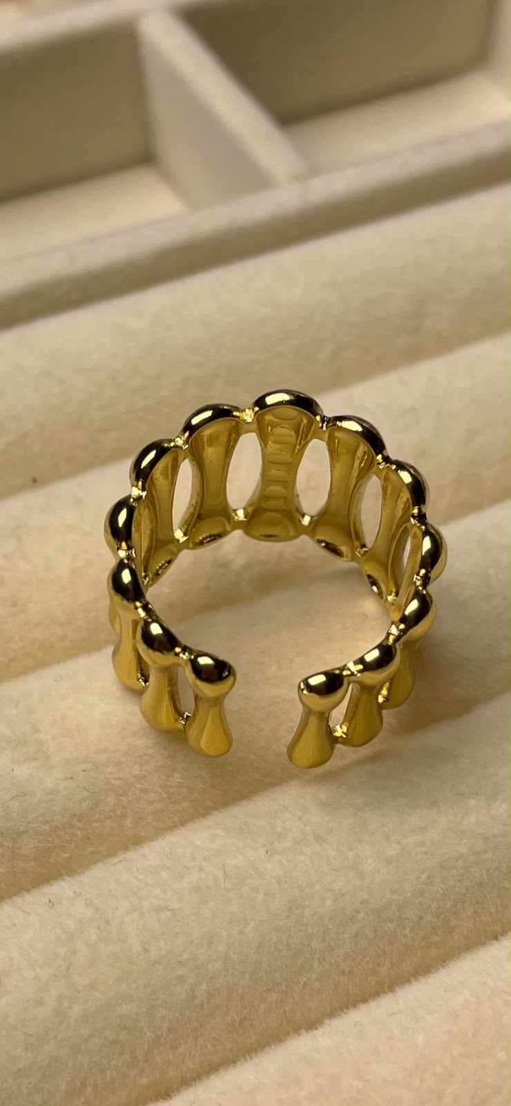 Stainless steel ring